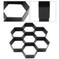 thumbnail image 3 of Maker , 1Pc DIY Garden Path Maker  Concrete Stepping Stone Cement Paving Mould Brick, 3 of 8