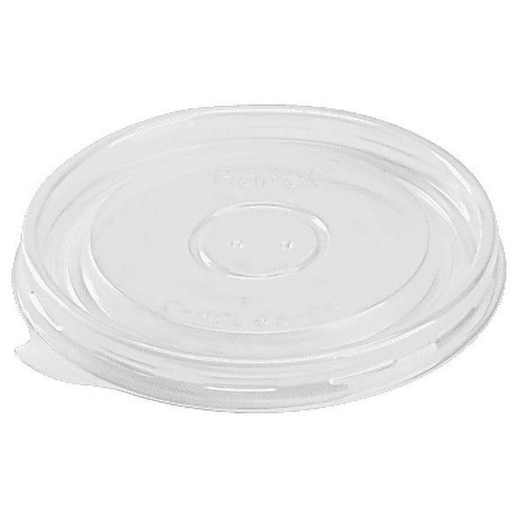 Karat Flat Lids for Paper Food Containers (96mm) - 1000 ct