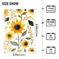 thumbnail image 2 of FORMRS 1-Subject Spiral Notebook 8" x 5" College Ruled 60 Refillable Sheet, White Watercolor Sunflowers, 2 of 7
