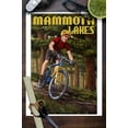 thumbnail image 3 of Mammoth Lakes, California, Mountain Biker in Trees (9x12 Wall Art Print, Home Decor), 3 of 3