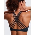 thumbnail image 5 of CRZ YOGA Naked Feeling Cross Back Sports Bras For Women, 5 of 6