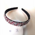 thumbnail image 1 of New Rhinestone Hairband Hairpin Super Flash  Hair Accessories  Leopard Full  Hairband Rhinestone Headband, 1 of 7