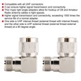 thumbnail image 4 of Coaxial Adapter, Coaxial Converter, 2Pcs For Household Commercial, 4 of 8