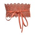 thumbnail image 1 of Cinturón ancho de encaje para mujer, banda para la cintura, decoración para vestido de fiesta, 1 of 5