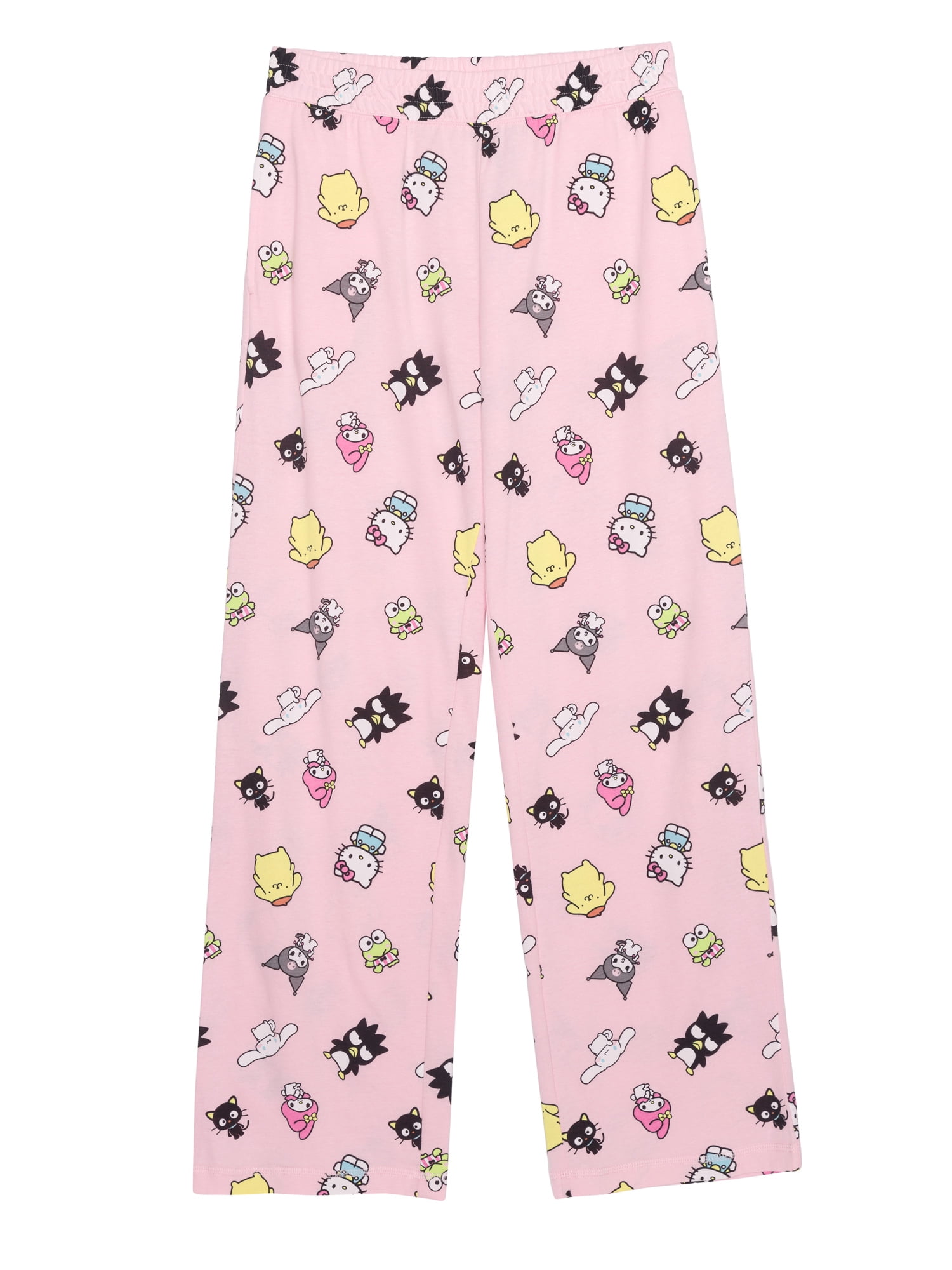 Hello Kitty Women's Graphic Tee and Pant Set, 2-Piece, Sizes XS-3X