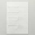thumbnail image 2 of RST Brands Flow Wall 5 PC Plastic Shelf & Jumbo Hard Bin Storage Set - White, 2 of 9