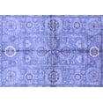 thumbnail image 1 of Ahgly Company Indoor Rectangle Oriental Blue Traditional Area Rugs, 8' x 10', 1 of 4