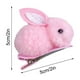 thumbnail image 2 of Apmemiss Bunny Hair Clips for Girls Cute Hair Ties Bunny Hair Barrettes Hair Scrunchies Cute Hair Clips Bunny Baby Hair Clip Easter Plush Bunny Hair Ties for Girls Hair Band Hairpins for Girls Kids, 2 of 7