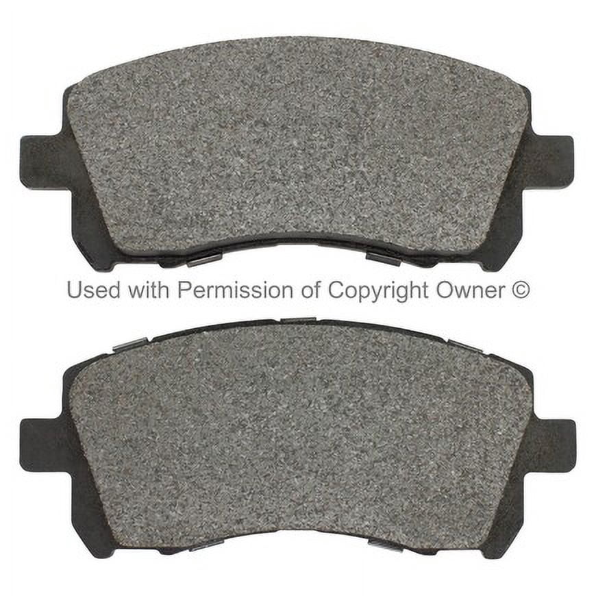 Mpa Electrical 1002-0721M Quality Built Work Force Heavy Duty Brake Pads W/