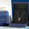 thumbnail image 5 of Gem Stone King 14K White Gold Ecstasy Mystic Topaz Pendant Necklace for Women | 3.66 Cttw | Gemstone November Birthstone | Pear Shape 12X8MM | With 18 inch Chain, 5 of 6