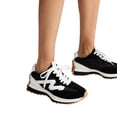 thumbnail image 5 of Tenis Steve Madden para mujer, Modelo campo color negro con blanco, 5 of 5