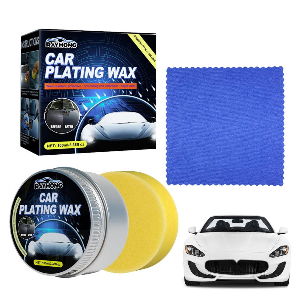 Leking Car Wax Crystal Coating Set High Gloss Crystal Wax for Car Care Polish Hydrophobic Paint