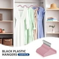 thumbnail image 5 of SuperDeal 100 Pack Velvet Clothes Hangers Non-Slip Slim Hangers Non-Slip Adult Suit Shirts Hangers 360° Swivel Hook, Pink, 5 of 17