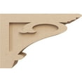 thumbnail image 3 of 5"W x 15"D x 10"H Classic Mayflower Rough Cedar Woodgrain TimberThane Corbel, Primed Tan, 3 of 6