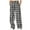 Black, variant on qolati Women's Fall Wide Leg Pants 2024 Fashion Plaid Print High Waist Straight Leg Palazzo Lounge Trousers Y2k Clothing Casual Loose Fit Cargo Sweatpants