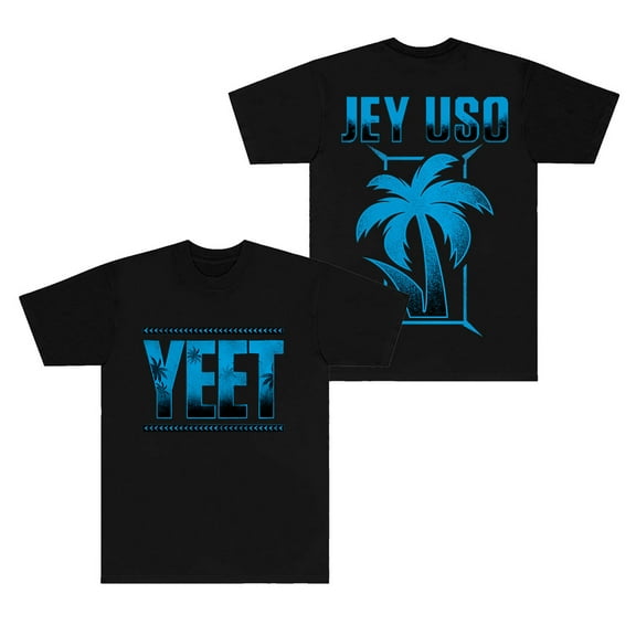Jey Uso Yeet Logo Merch T-Shirts Cosplay Women Men Fashion Streetwear Short Sleeve Tee Top