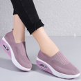 thumbnail image 5 of Willtoo Orthopedic Sneakers For Women Mesh Breathable Arch Support Slip-on Walking Shoes Platform Knit Comfy Non-Slip Casual Shoes, 5 of 5