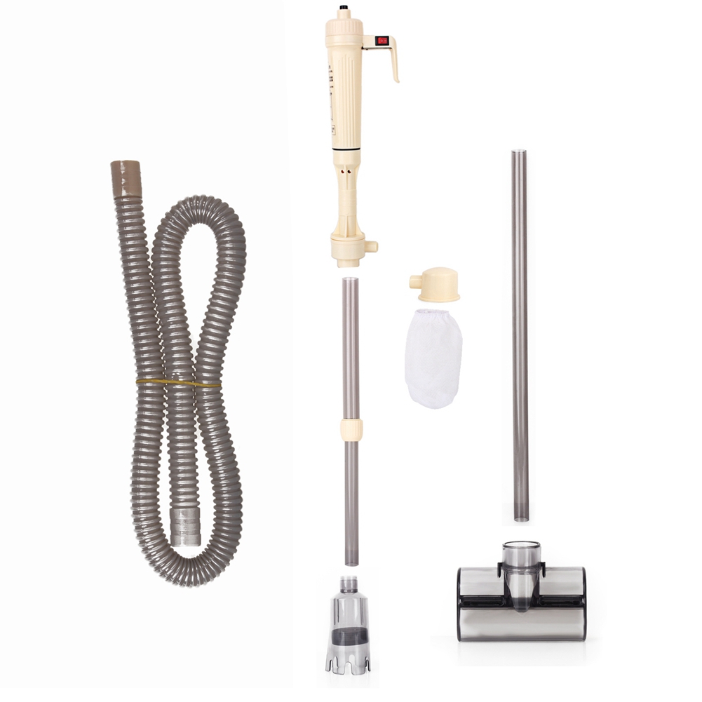 LHCER Aquarium Fish Tank Gravel Vacuum Cleaner Siphon Water Filter