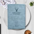 thumbnail image 1 of Tablet Case For Ipad Air 5th Retro Pattern Deer Head Pattern With Stand Book Style Leather Cover For Ipad Mini 6 8th 9th 10.2 Blue iPad Air2 Air1 9.7, 1 of 6