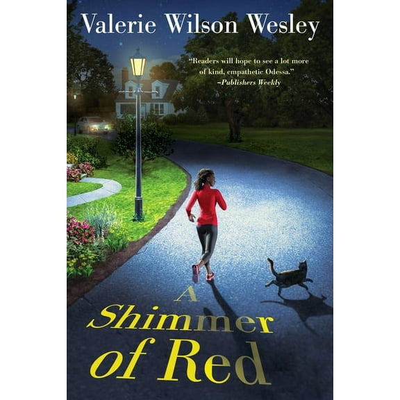 Odessa Jones Mystery A Shimmer of Red, Book 3, (Paperback)