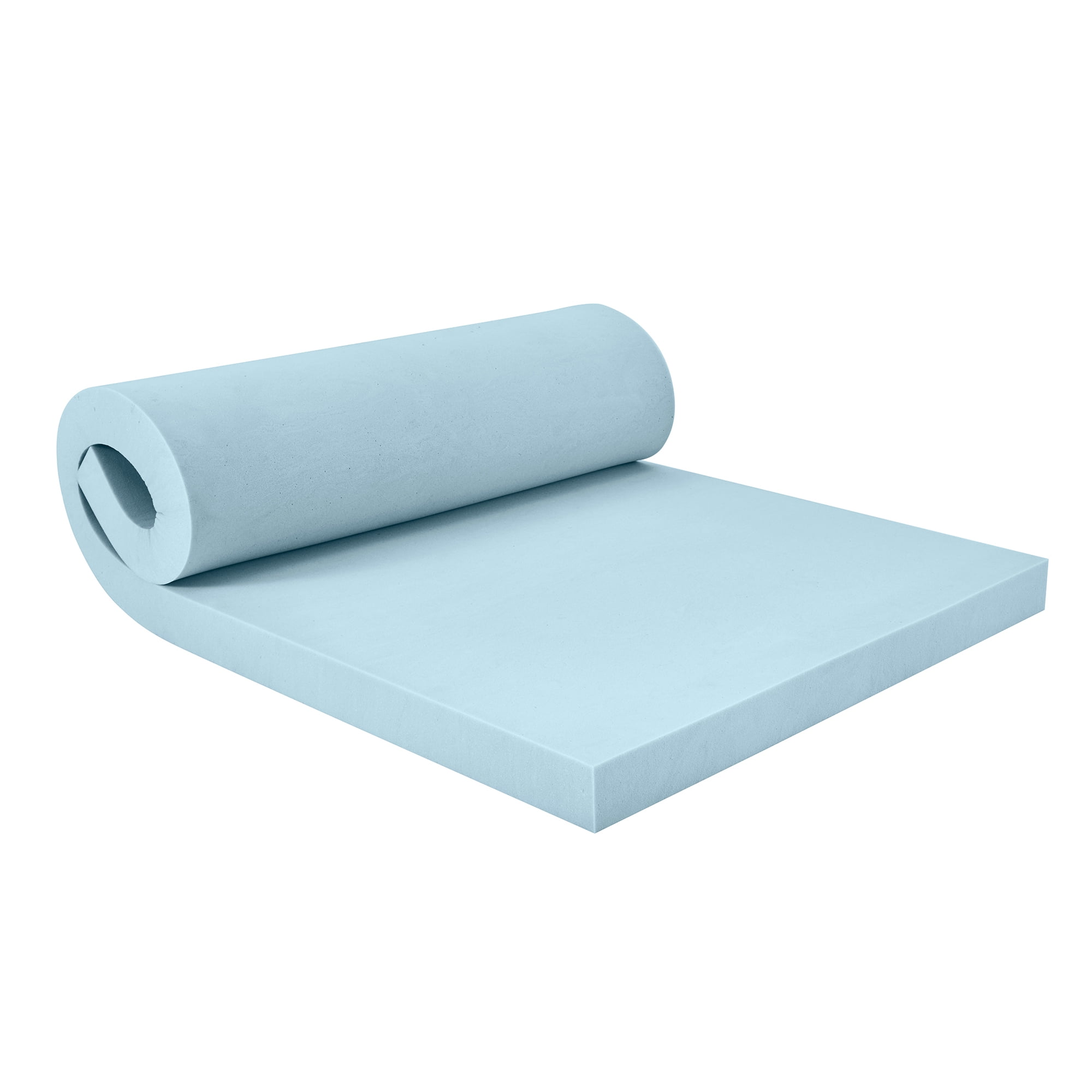 Sealy Essentials 3" Gel-Infused Cooling Memory Foam Mattress Topper, Twin-XL, Adult
