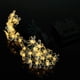 thumbnail image 3 of Encendiendo 50LED 9.5m Solar Cherry Blossom String Light Lámpara decorativa (blanco cálido) Wdftyju Para estrenar, 3 of 9