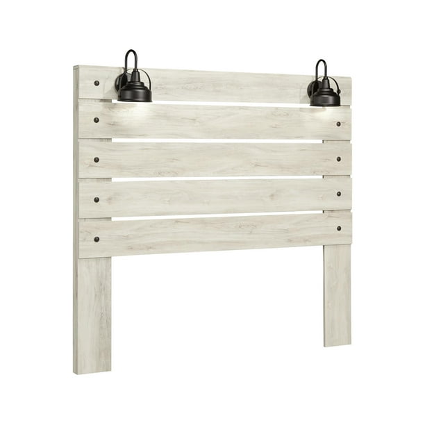 Signature Design By Ashley Cambeck Whitewash Queen Panel Headboard