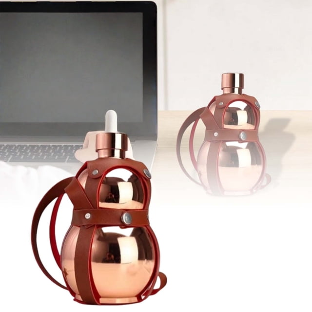 Glass&Bottle Durable Stainless Steel Gourd Water Bottle for Everyday Use with Design and Versatile Sports Compatibility