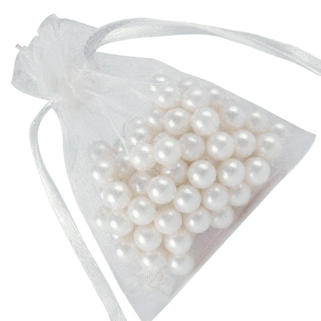 Youkk 60pcs Mesh Design Candy Bag Drawstring Pouch Wedding Party Gift Bag Yarn Satin for Organza Favour Pouch New Arrive 1Set