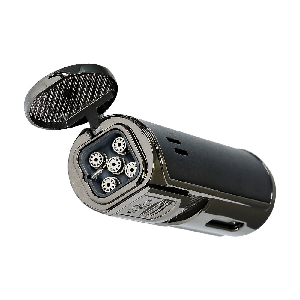 Rocky Patel Envoy 5 Torch Lighter – Gunmetal and Black