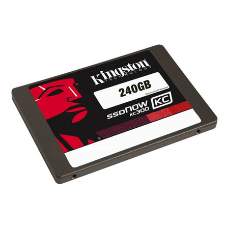 Kingston SSDNow KC300 - Solid state drive - encrypted - 240 GB - internal - 2.5