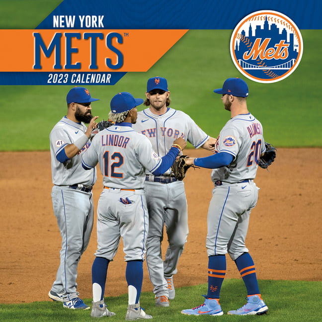 New York Mets 2023 12x12 Team Wall Calendar (Other)