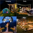 thumbnail image 6 of SkyAuks 2Pcs Sunflower Landscape Lights, Simulation Flower Lawn Lamp，Solar Garden Stake Lights for Outdoor，courtyards，turf, 6 of 8