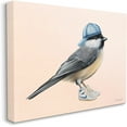 thumbnail image 2 of Stupell Industries Hip Chickadee Bird Backwards Hat Trendy Sneakers Graphic Art Gallery Wrapped Canvas Print Wall Art, Design by Amelie Legault, 2 of 7