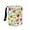 Flowers, variant on Renewold Durable Car Trash Can Dog Paw Car Accessories Foldable Auto Garbage Bag Dustbin Container Universal Waste Basket Storage Pockets Hanging Vehicle Trash Bin
