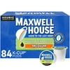 84 Count - Maxwell House Decaf House Blend K-Cup Coffee Pods: Get the Perfect Medium Roast for an Aromatic Morning Brew!.