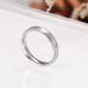 thumbnail image 2 of Anillos de titanio de 0.315 in, alianza de boda, ajuste cómodo mate para hombres y mujeres, talla 7, 2 of 4