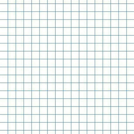 School Smart Chipboard Backed Graph Paper Pads, 8.5