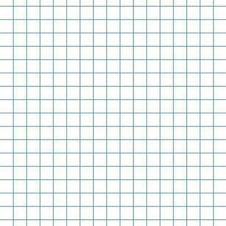 School Smart Chipboard Backed Graph Paper Pads, 8.5