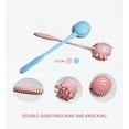 thumbnail image 3 of Long Handle Massage Tool for Shoulder Relief, Massaging Silicone Hammer with Flexible Tapping Head for Whole Body Massage, 2PCS, 3 of 5