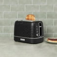 thumbnail image 4 of Haden Starbeck 2 Slice Wide Slot Stainless Steel Toaster, Black & Chrome, 4 of 5