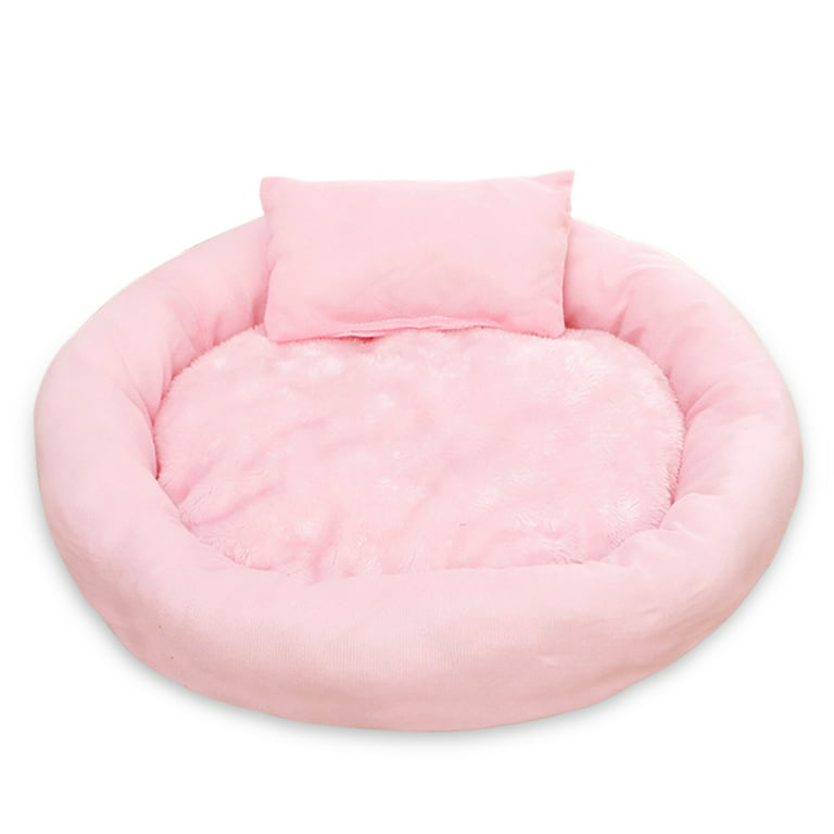 Big Round Ribbed Soft Floor Seat Cushion Pet Bed Mattress Room Decor Dorm  1pc