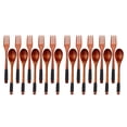 thumbnail image 1 of Juego de Tenedores de Cucharas de Madera Juego de Utensilios de Madera de Estilo Japonés (Cordones Negros, 20 Piezas), 1 of 5