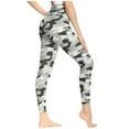 thumbnail image 4 of Gibobby Yoga pants mujer Mallas de compresión para gimnasio para mujer, pantalones de yoga con cintura alta y control de entrenamiento(Verde,M), 4 of 5