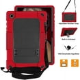 thumbnail image 5 of FIEWESEY Kids Cover Case for Samsung Galaxy Tab A8 10.5 Inch (SM-X200/SM-X205/SM-X207),Dual Layer Hybrid Protective Case with Kickstand for Samsung Galaxy Tablet A8 10.5"(2022 Released)(Red/Black), 5 of 6