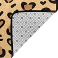 thumbnail image 4 of DouZhe Heart Leopard Print Camouflage Rugs Doormat, Non-Slip Machine Washable Carpets Floor Door Mat , 36" x 24", 4 of 7
