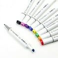 thumbnail image 6 of TOUCHNEW Custom Single Colors Sketch Markers Alcohol Based Dual Head Brush Markers Pen For Drawing Manga Art Supplies Markers 45, 6 of 6