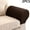 Dark brown, variant on Ghopy 2pcs Sofa Arm Covers Armrest Cover High-Grade Spandex Stretch Arm Caps Waterproof Furniture Protector Dustproof Sofa Towel Slipcovers Armchairs Covers for Sofa Couches Recliner Armchairs