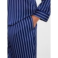 thumbnail image 4 of Joyspun Women’s Stretch Satin Sleep Top and Pants, 2-Piece Set, Sizes XS to 3X, 4 of 5