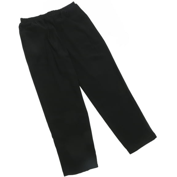SOPOTUTU Premium Black Chef Pants for Men & Women, Oil-Resistant Polyester Workwear for Restaurant, Hotel, Kitchen Staff